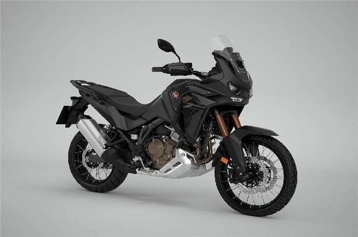 The 2022 Honda Africa Twin Sport with an automatic transmission. 